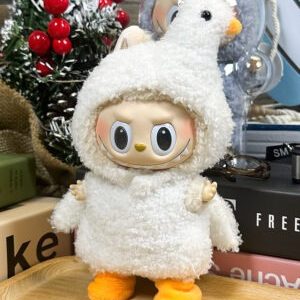 Little Swan set (hat + sweater + socks)
