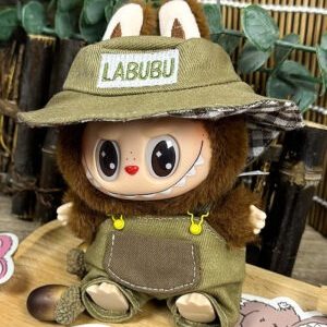 Pocket Hunter set (fisherman hat + overalls)
